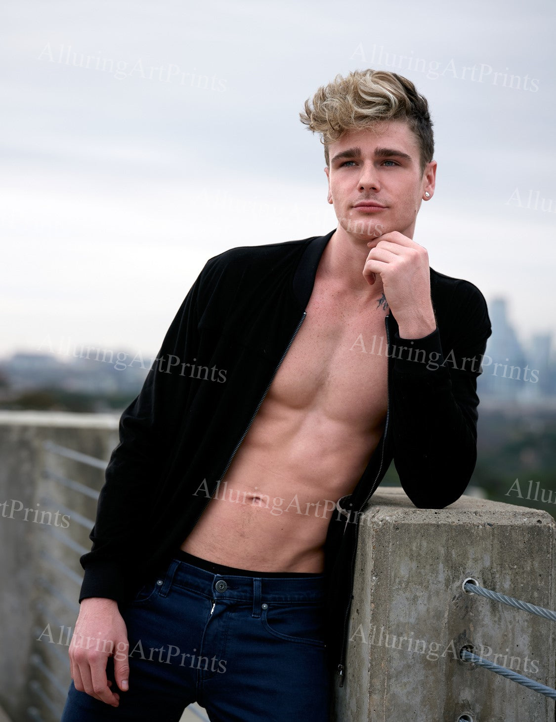 Travis Stevens Male Model Twinks - S1022 – AlluringArtPrints