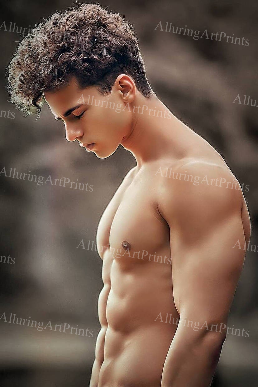 Risque Male Model Twinks - SS455 – AlluringArtPrints