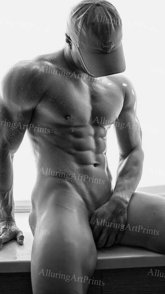 Nude Male Model Muscular - A1005