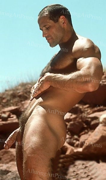 Nude Male Model Muscular - 262A