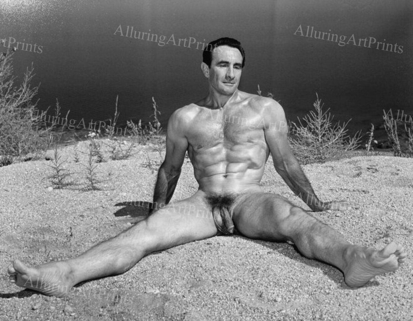 Nude Male Model Muscular - 284A