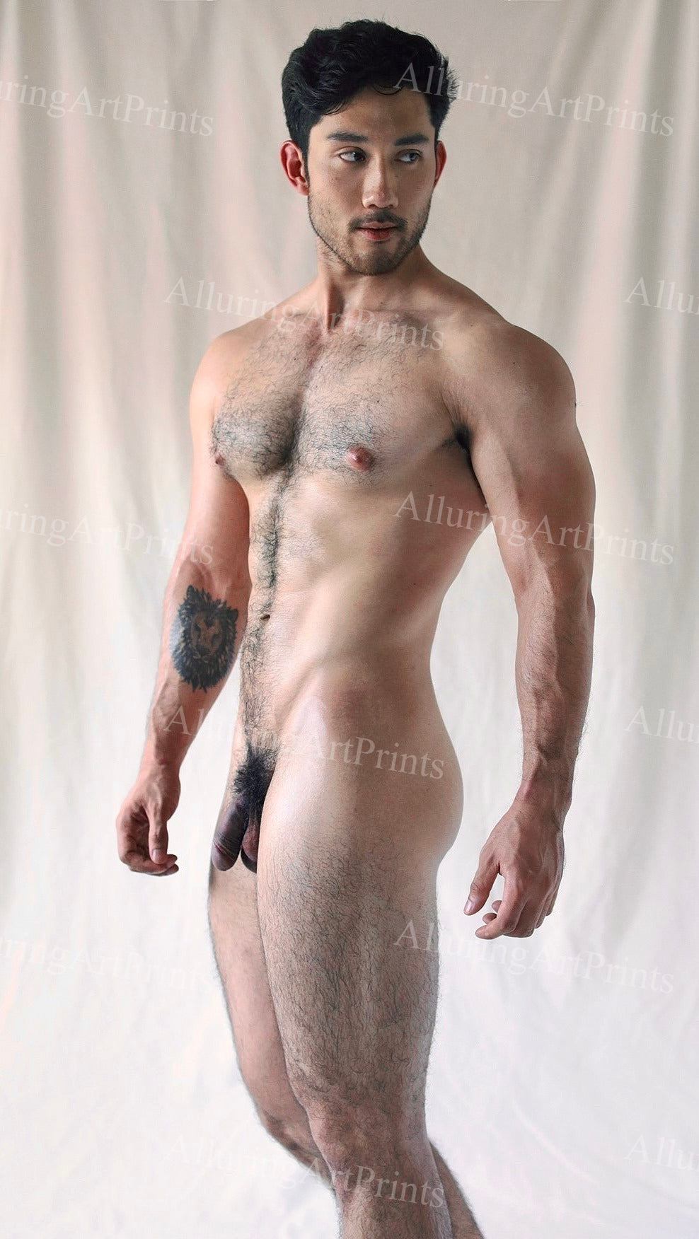 Nude Male Model Muscular - 312A