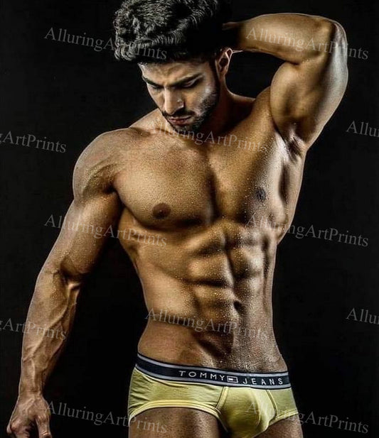 Indian Male Model Muscular - AA115