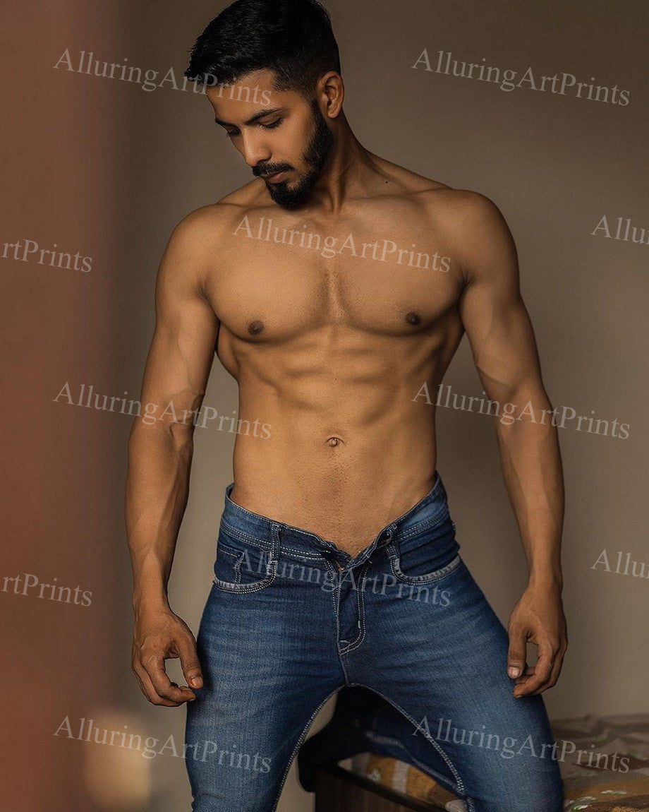 Indian Male Model Muscular - AA410