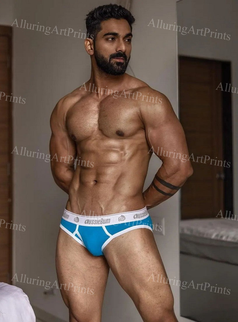 Indian Male Model Muscular - AA412