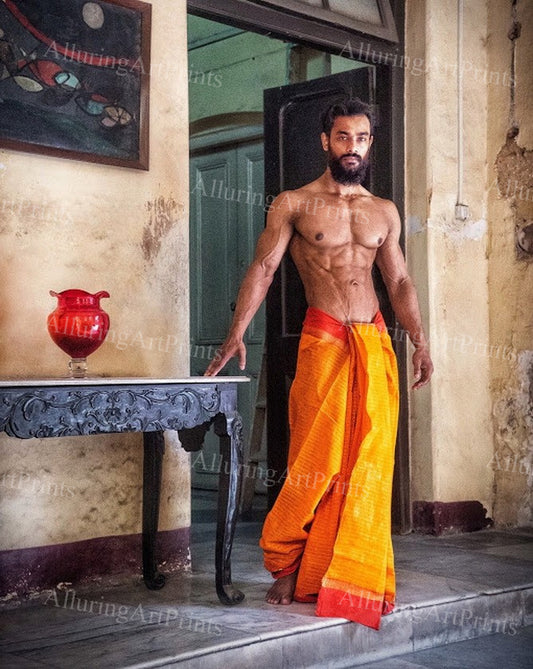 Indian Male Model Muscular - AA413