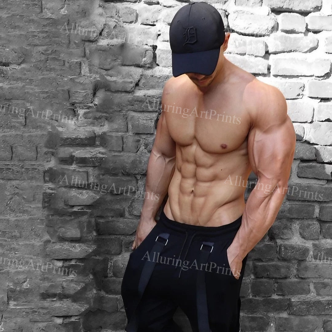 Male Model Muscular - AA487