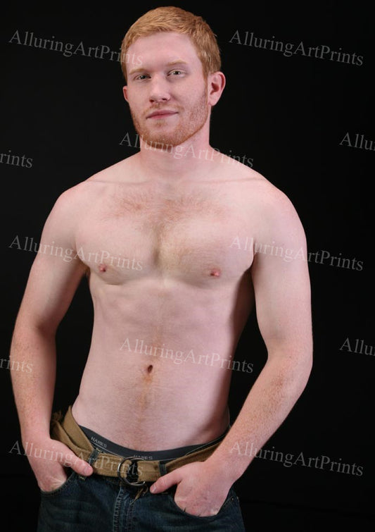 Carter Olson Red Head Male Model Slender - AA868