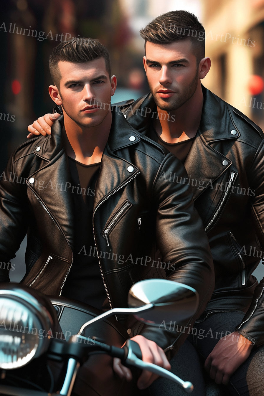 Male Models Muscular Digital Art AI Fantasy - 231B