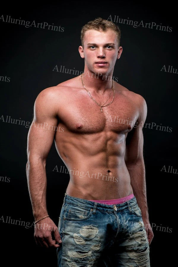 Male Model Muscular College - 616B