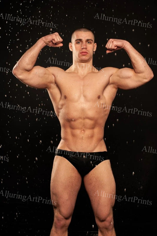 Male Model Athlete Muscular - 792B