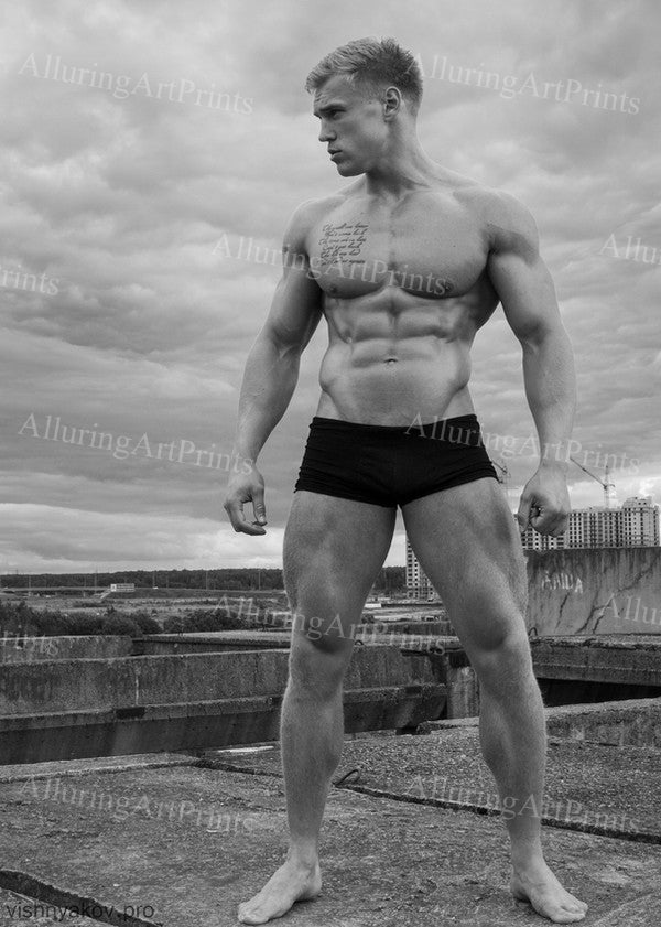 Male Model Muscular - 338C