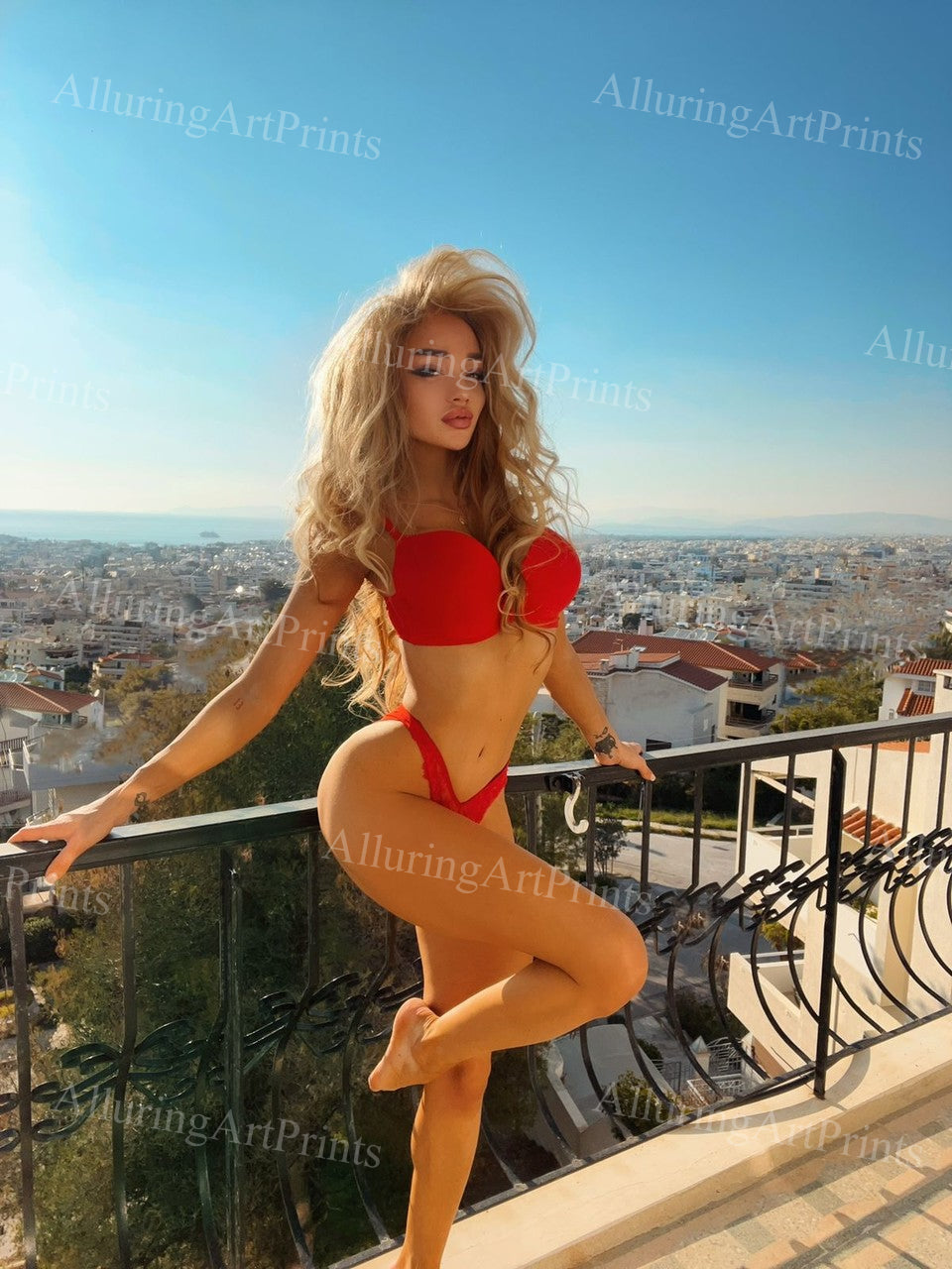 Risque Barbie Eva Blonde Model - K731