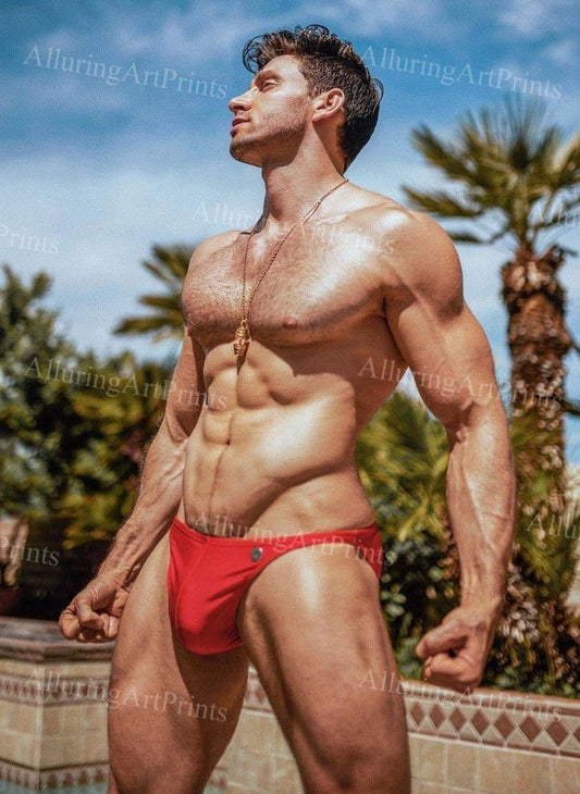 Male Model Muscular - MM734