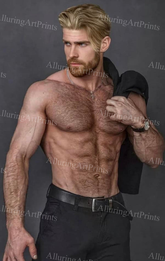 Male Model Muscular - RR8