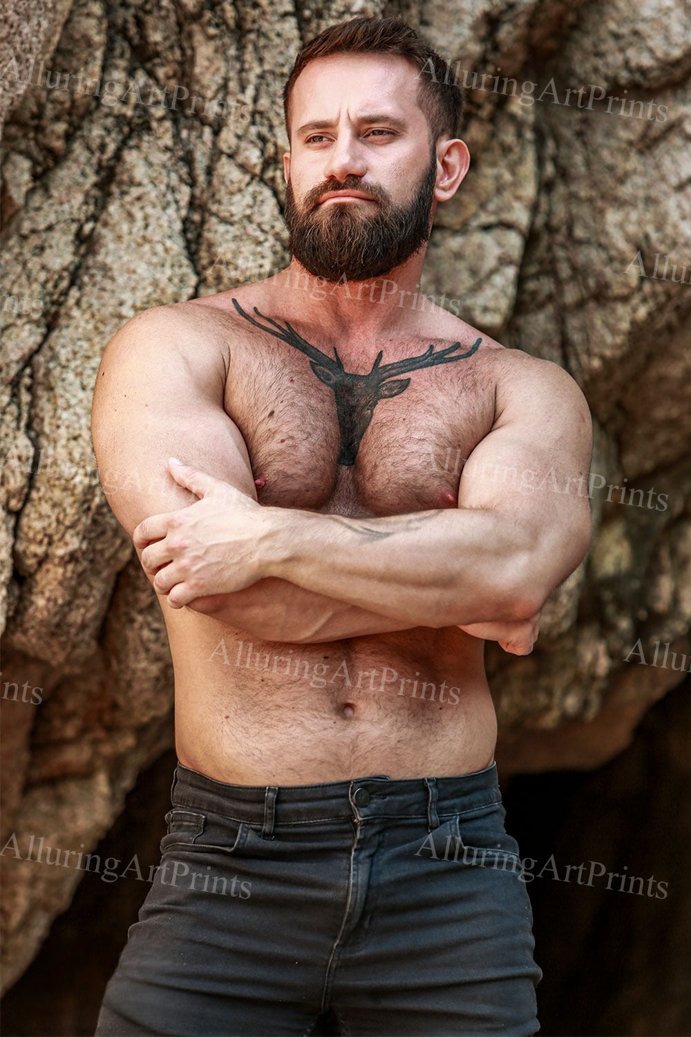 Bruno The Beard Male Model Muscular - S548