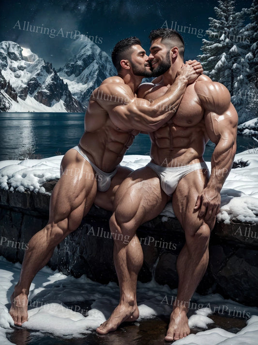 Male Models Muscular Digital Art AI Fantasy - TT769