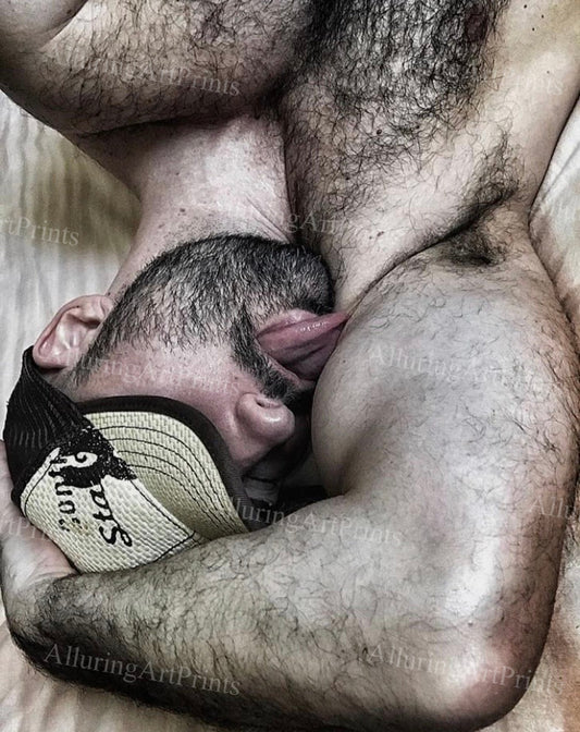 Male Model Hairy Muscular - U1140