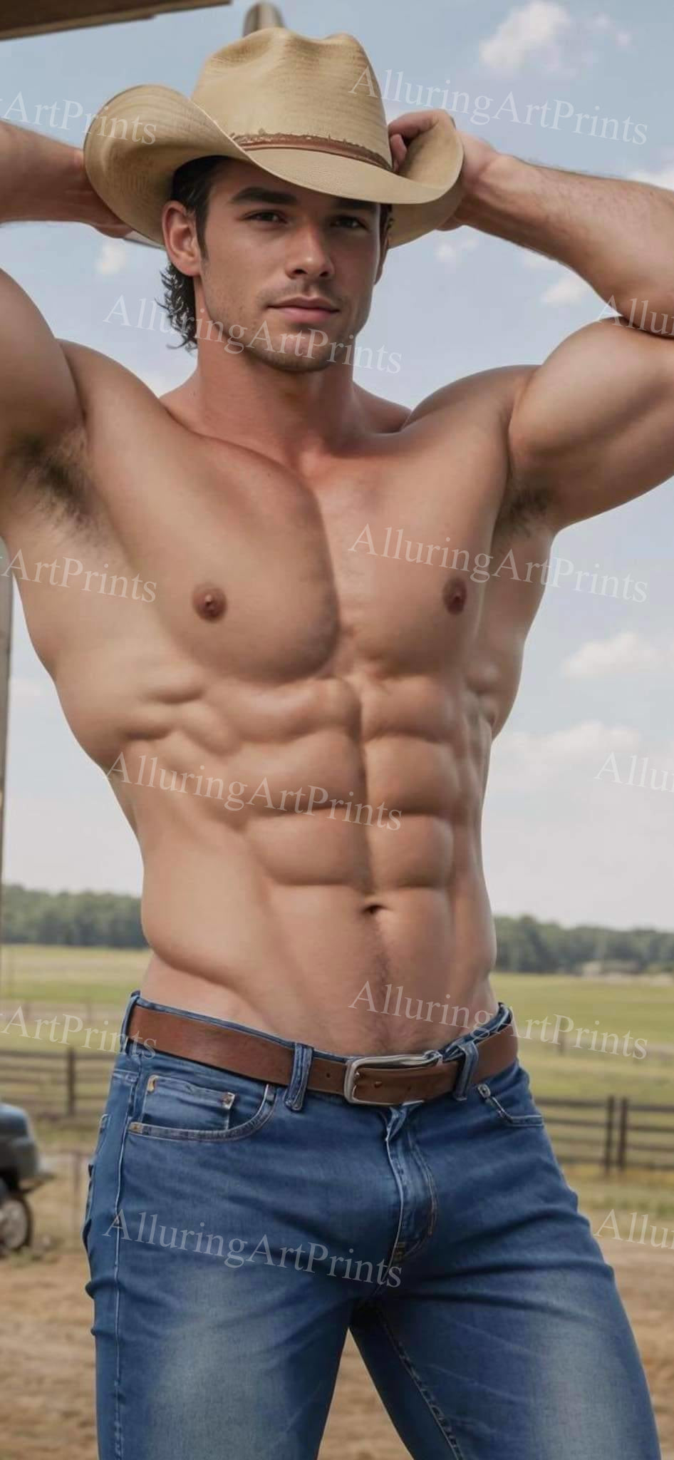 Male Model Muscular - U1379