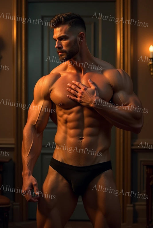 Male Model Muscular - U1381