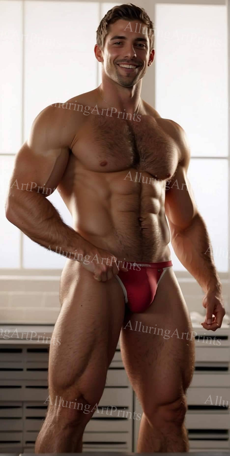 Male Model Muscular - U1406