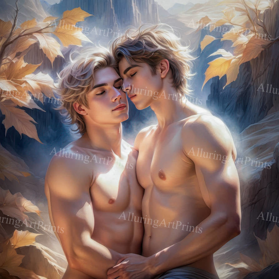 Male Models Muscular Digital Art AI Fantasy - U949