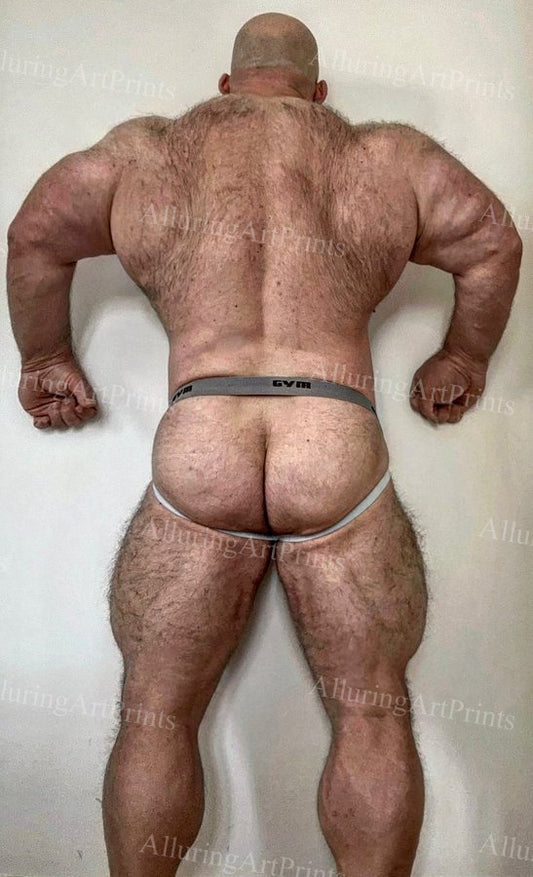 Nude Male Model Muscular - UU36