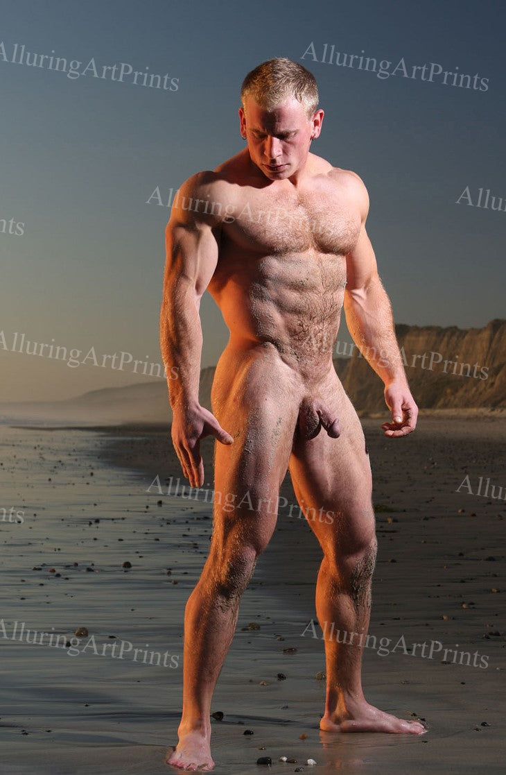 Nude Male Model Muscular - UU432