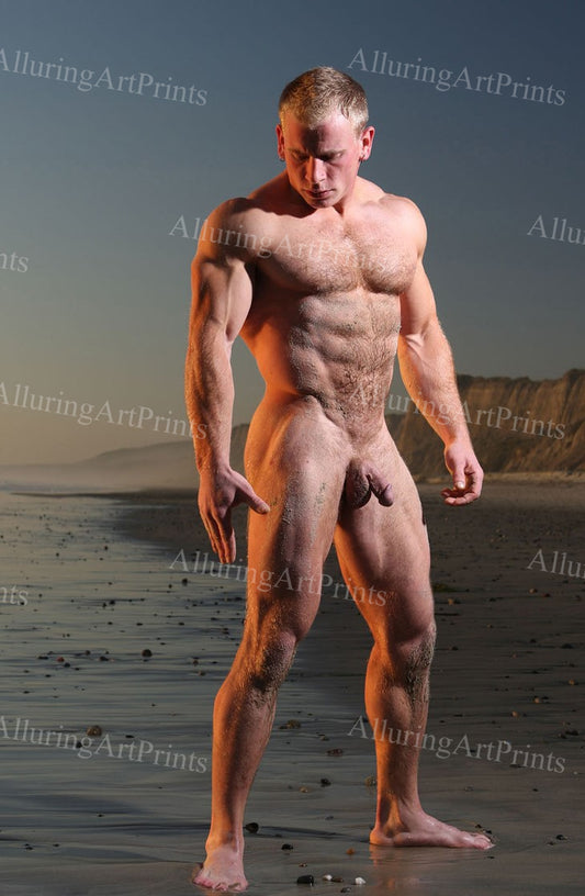 Nude Male Model Muscular - UU432