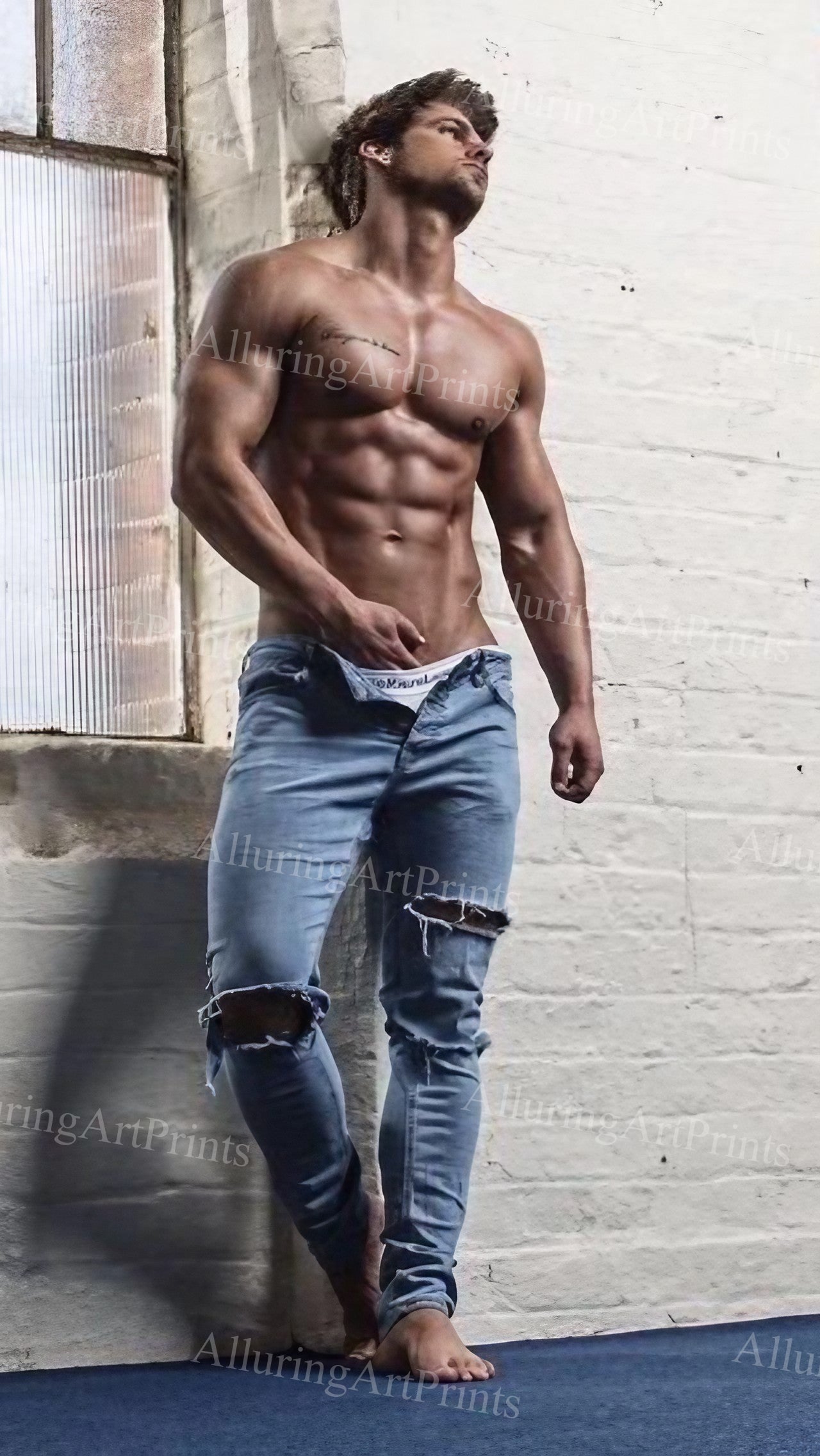 Male Model Muscular - U26