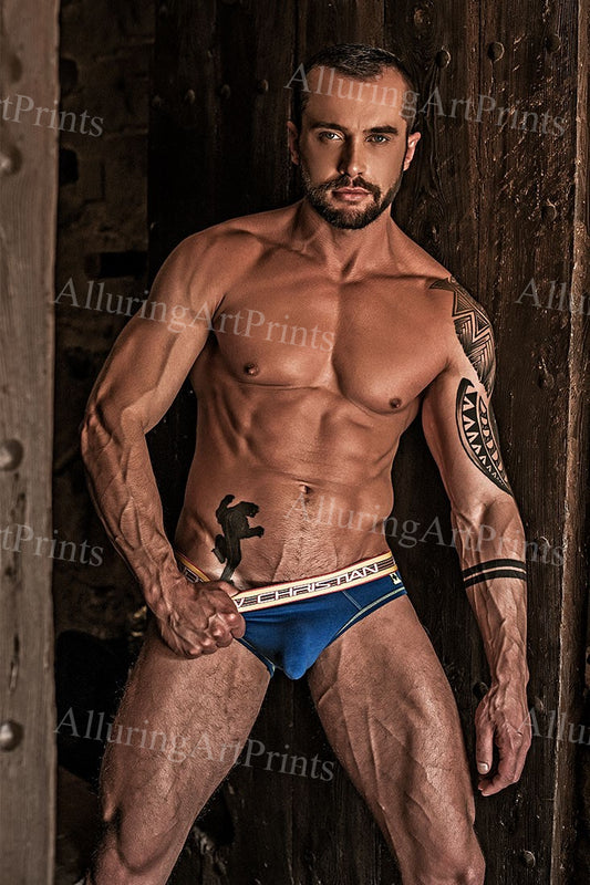 Tyler Berg Male Model Muscular  - M801