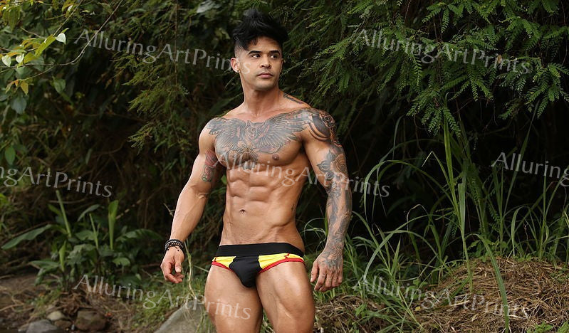 Alex Demarco Male Model Muscular - N133