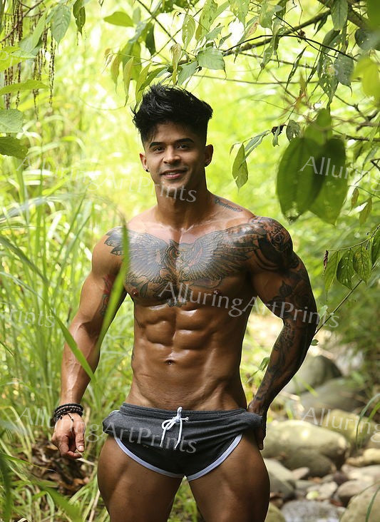 Alex Demarco Male Model Muscular - N139