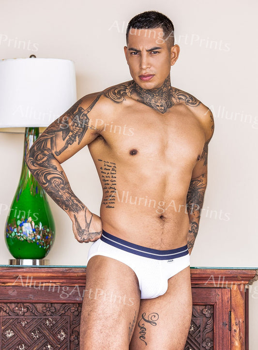 Nude Mauro Valiente Male Model Slender - N282