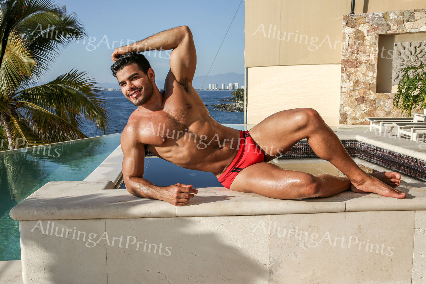 Rico Marlon Male Model Muscular - N634