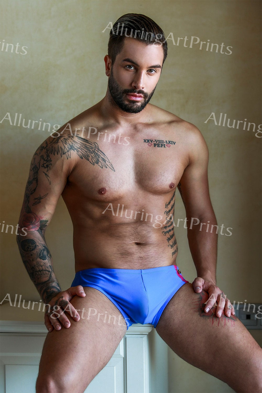 Andrea Suarez Male Model Slender - N713