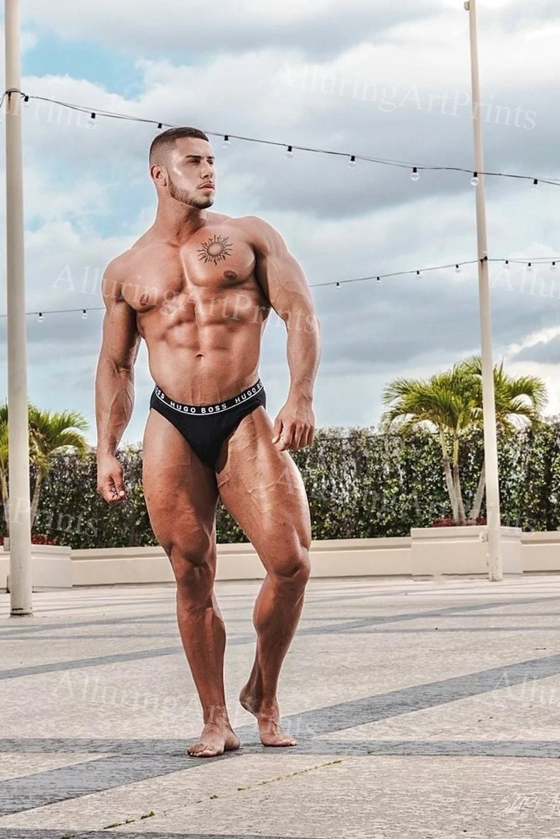 Male Model Muscular - S171