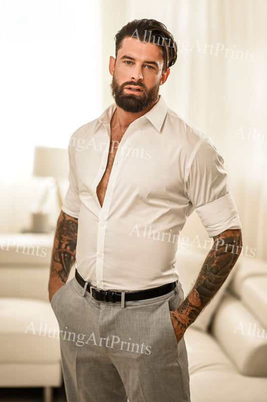 Alpha Wolfe Male Model Slender - X405