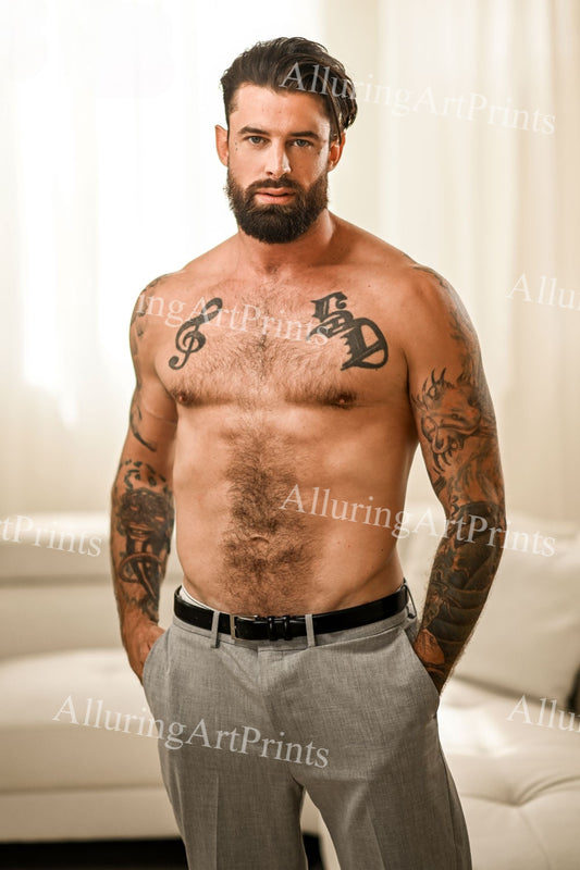 Alpha Wolfe Male Model Slender - X407